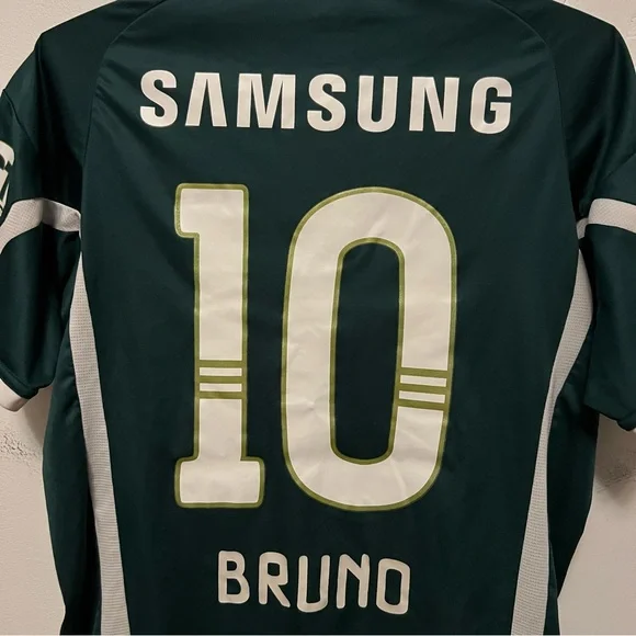 Adidas Palmeiras Green Soccer Football Jersey Size 14A Boys XL - Picture 10 of 11